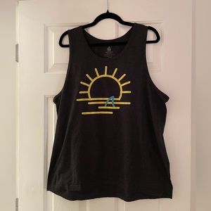 NWOT men’s black tank top - extra large